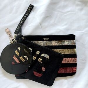 Victoria secret hand clutch set